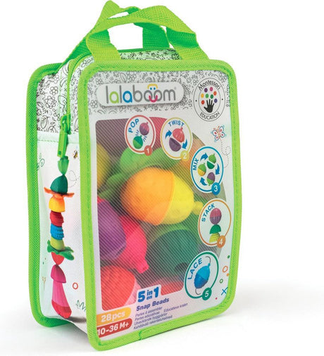 Lalaboom - perles et accessoires pédagogiques - 28 pièces