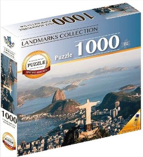 Puzzle Braet 7 merveilles du monde - El Cristo Salvador 1000pcs