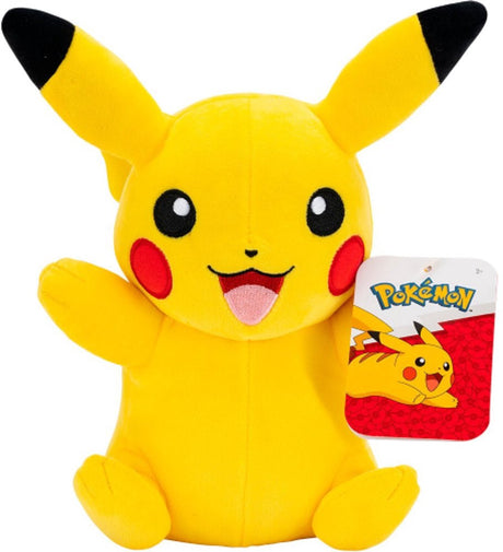 Jazwares peluche pikachu câlin pokémon 20 cm