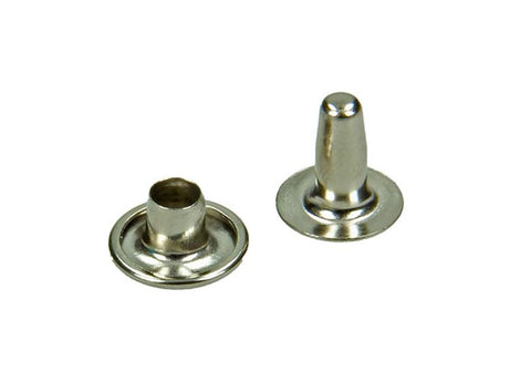 Mack 1019723 - klinknagel messing vernikkeld 6 st 4,2 x 10 mm | 10 stuks