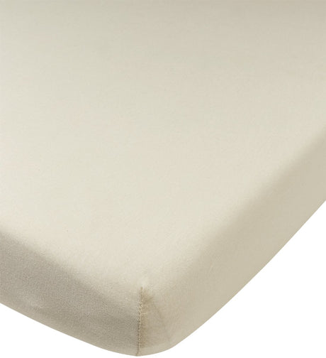 Meyco baby uni drap-housse lit junior - jersey - sable doux - 70x140 150cm