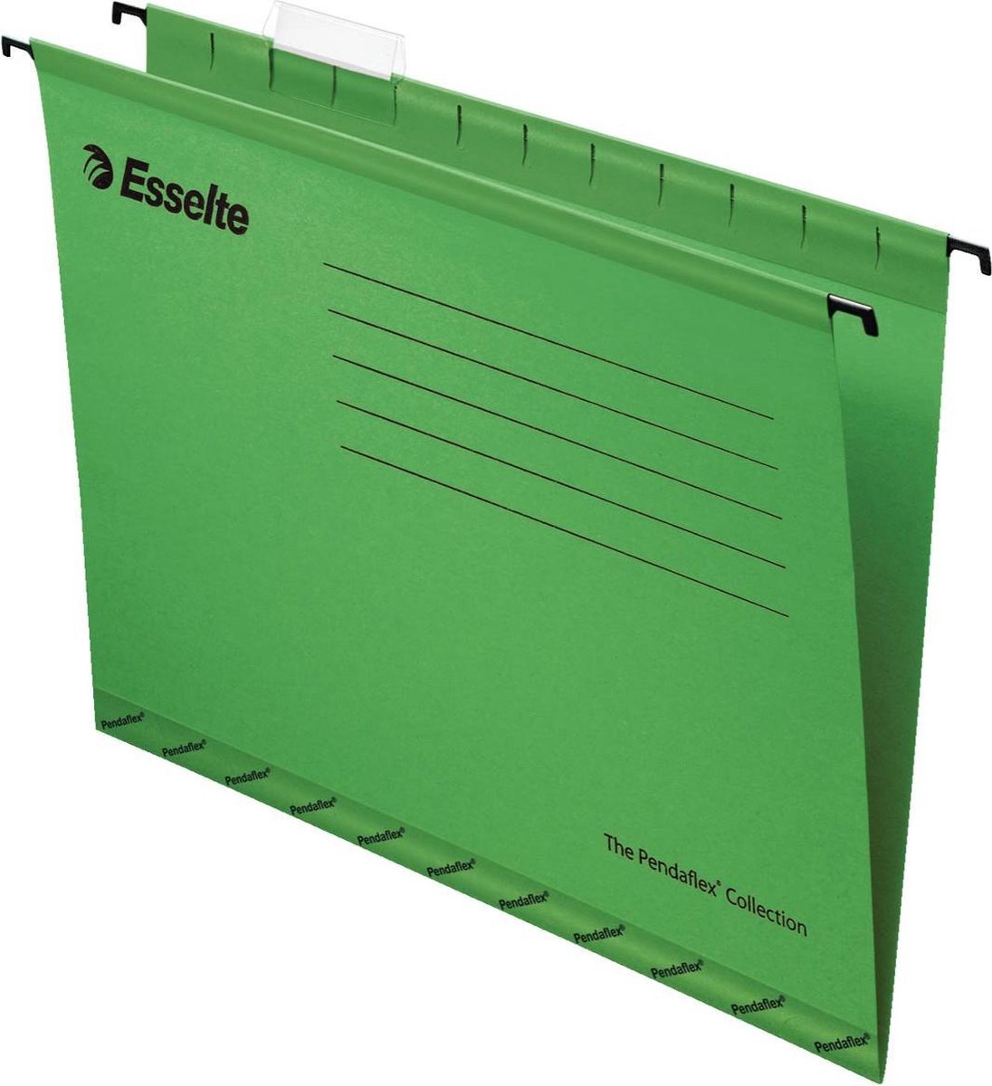Esselte verticale hangmap a4 v-bodem groen - 25 stuks - voor thuiswerken - ideaal voor thuiskantoor
