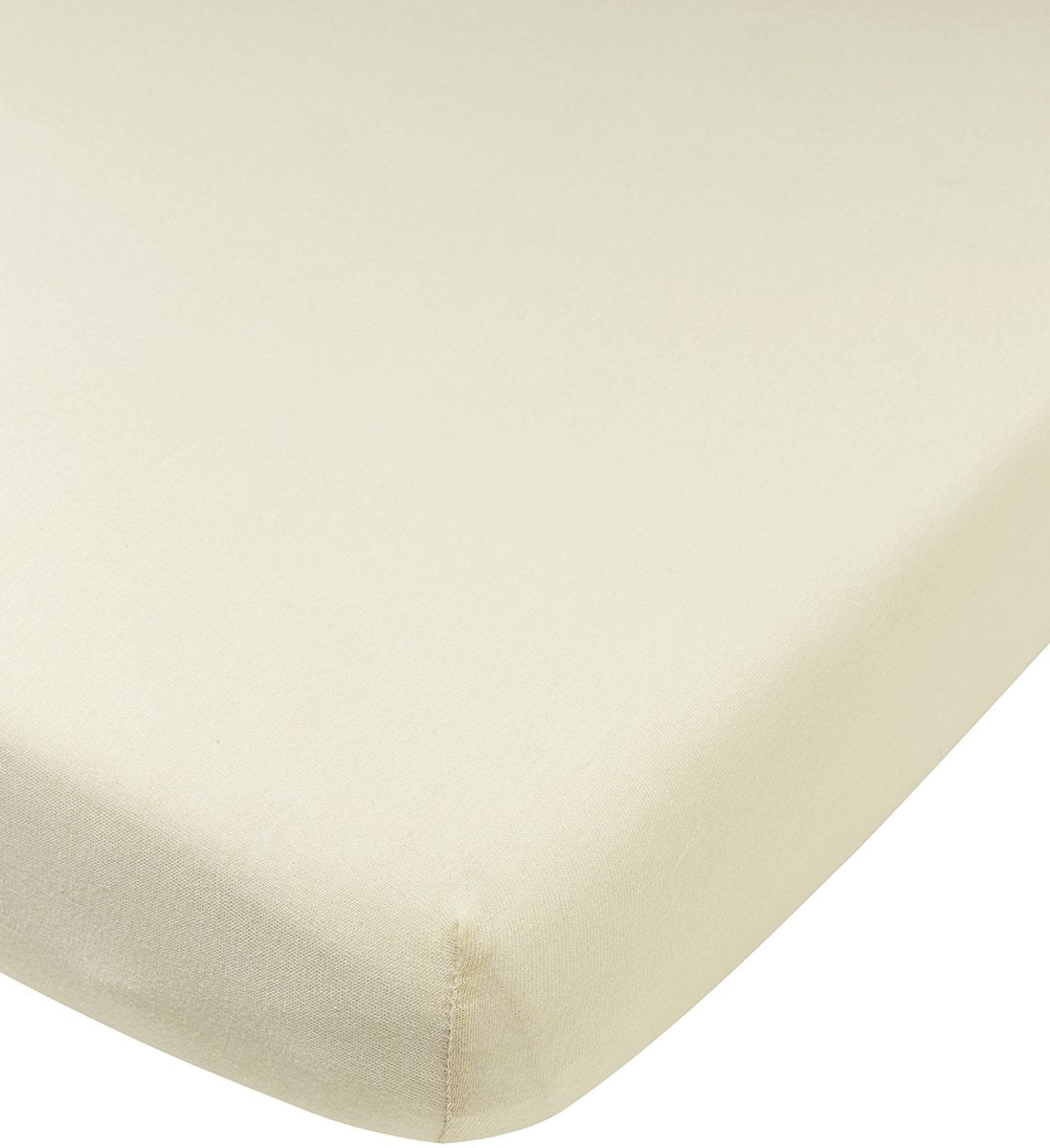 Meyco bébé drap-housse uni berceau - jersey - nature - 40x80 90cm