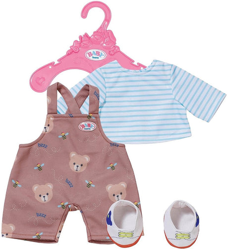 Zapf baby born ours tenue en jean | 2 pièces