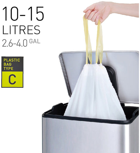 Sac poubelle Eko type c 10-15 litres