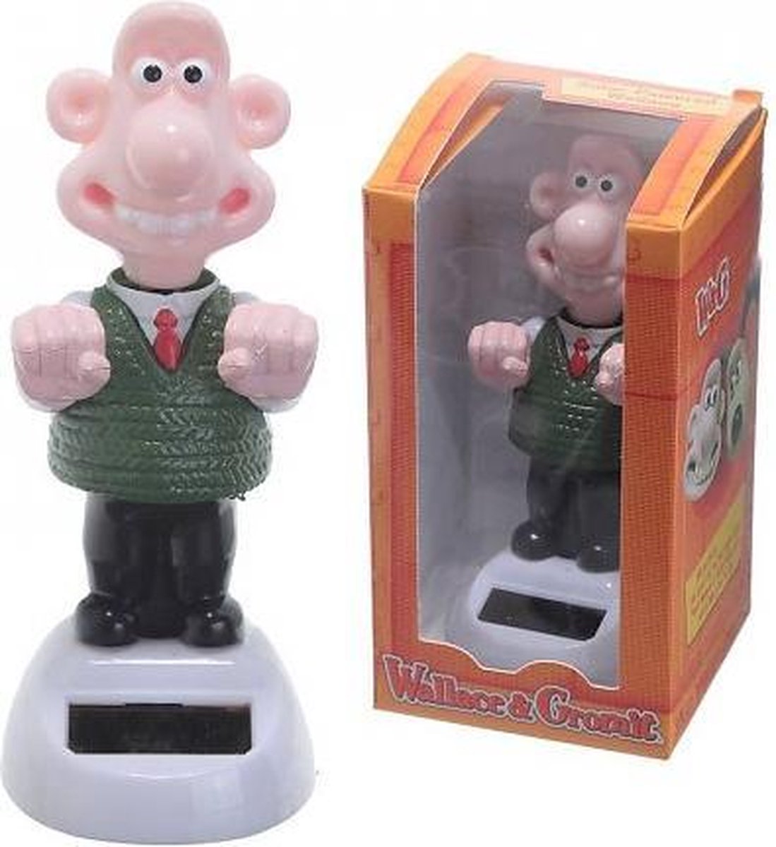 Figurine de copain solaire à cellule solaire Wallace - sous licence