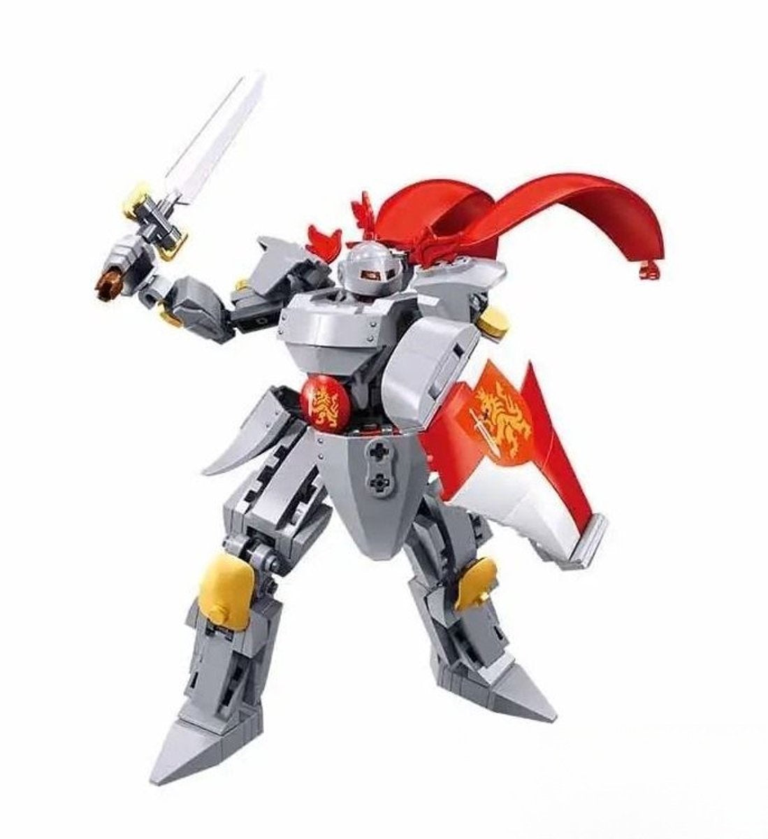 Sluban exosuit chevalier rouge figurine de jouet de construction - jouets de construction - jeu de construction avec 209 blocs de construction - m38-b1309 - à partir de 6 ans