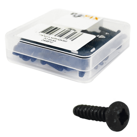 Parkers Bofix pour la chaîne de garde - noir (50 pièces)