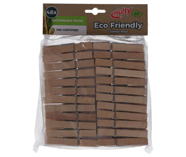 Pinces à linge en bois Multy 48 pièces | 5 pièces