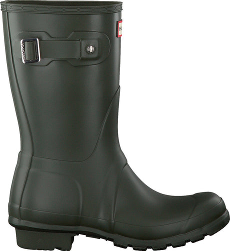 Hunter bottes courtes originales pour femme - caoutchouc - dames - vert - taille 39