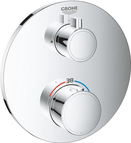 Grohe Grohtherm robinet de douche thermostatique à encastrer - chrome