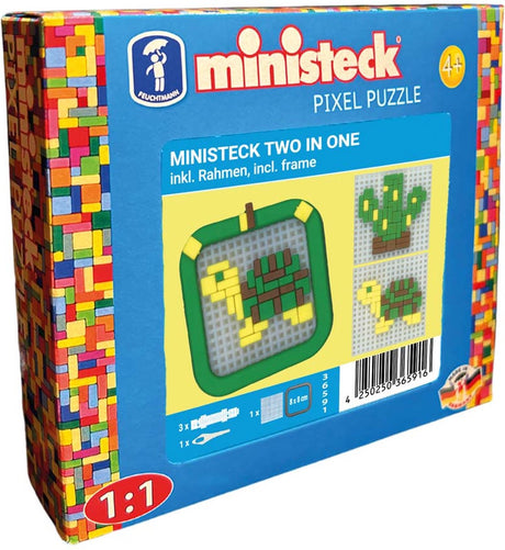 Ministeck mosaïque jouets mini cadres tortue cactus petite boîte.