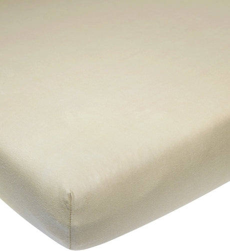 Drap-housse bébé Meyco jersey sable 80x160cm - 1 pièce
