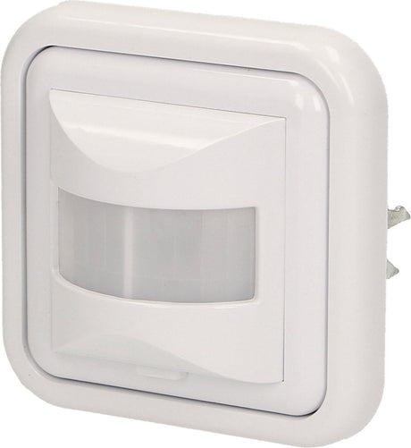 Orno détecteur de mouvement encastrable IP20 - Détecteur de mouvement PIR pour intérieur avec angle de détection 160° - détecteur de mouvement avec connexion 3 fils - blanc