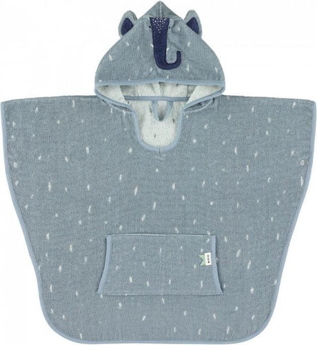 Poncho Trixie - Mme. éléphant - 100% coton biologique - cape de bain enfant avec capuche - avec de jolis détails