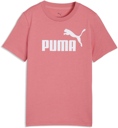 Puma ess non. 1 logo tee g t-shirt filles - rose sauvage