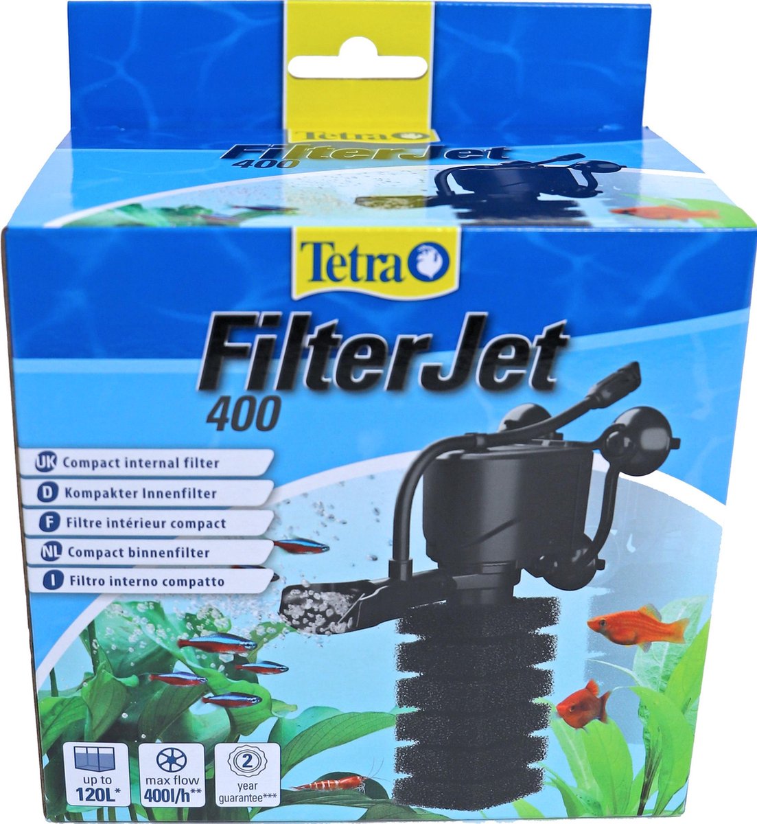 Tetra filterjet - filtres internes - 400 l