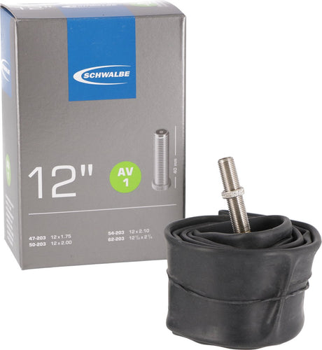 Tube intérieur de Schwalbe AV1 12 pouces 12 1 2x1,75-2 1 47 62-203 AV 40 mm