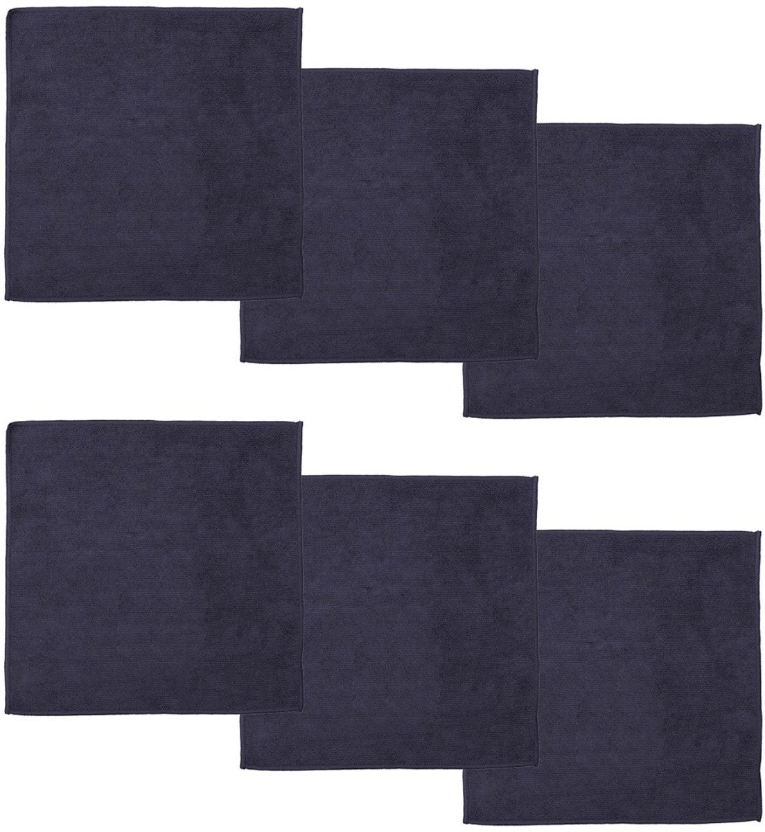 Ddddd chiffon en microfibre billie 30x30 cm bleu 6 pièces | 4 pièces
