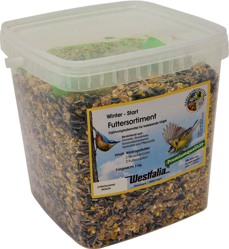 Mélange de nourriture pour oiseaux Esschert design 3kg dans un seau | 2 pièces