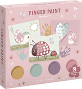 Petit kit de peinture au doigt hollandais jardin de fées