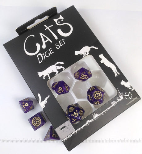 Jeu de dés pour chats Q-workshop - purrito