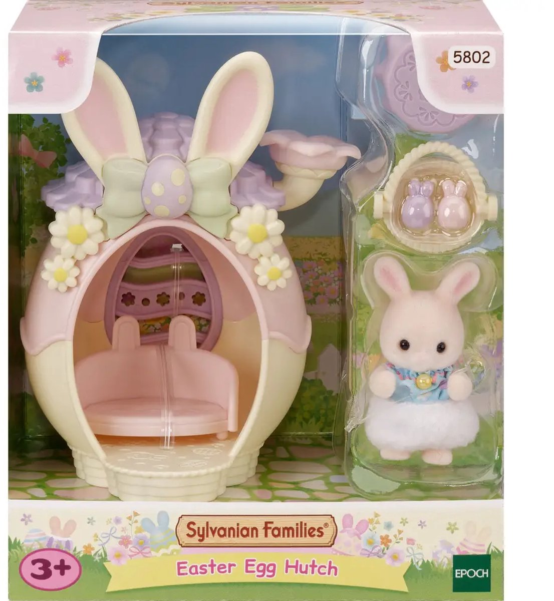 Familles Sylvanian 5802 cabane aux œufs de Pâques