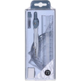 Ensemble de boussole Writewell 7 pièces en boîte