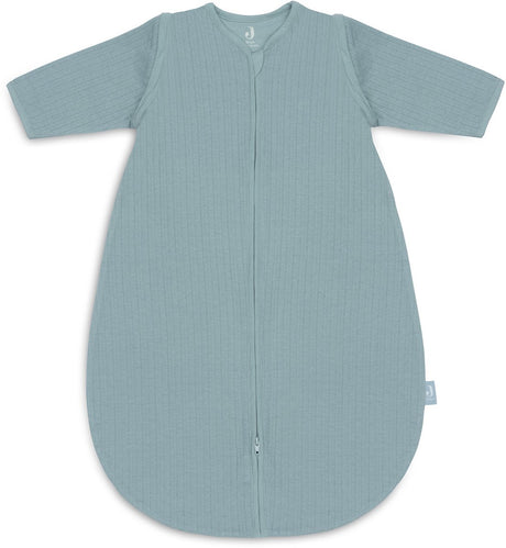 Jollein baby slaapzak zomer met afritsbare mouw 90cm - rond - ajour sea green - zomerslaapzak