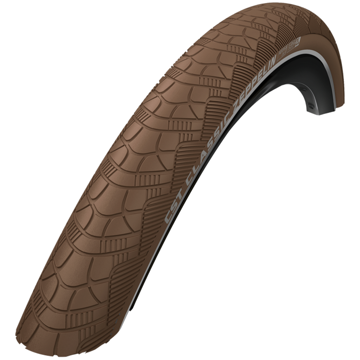 Pneu Cst zeppelin 26 x 1.75'' 47-559 - marron avec reflet