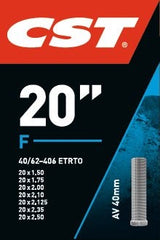 Tube intérieur CST 20 x 1,50-2,50 (40 62-406) AV 40 mm