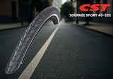 Pneu Cst tournée 45 sport 28 x 1,50 40-622 mm - noir avec reflet