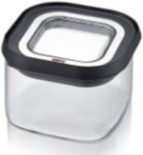 Récipient de conservation Gefu – 400 ml – verre borosilicate – empilable hermétiquement