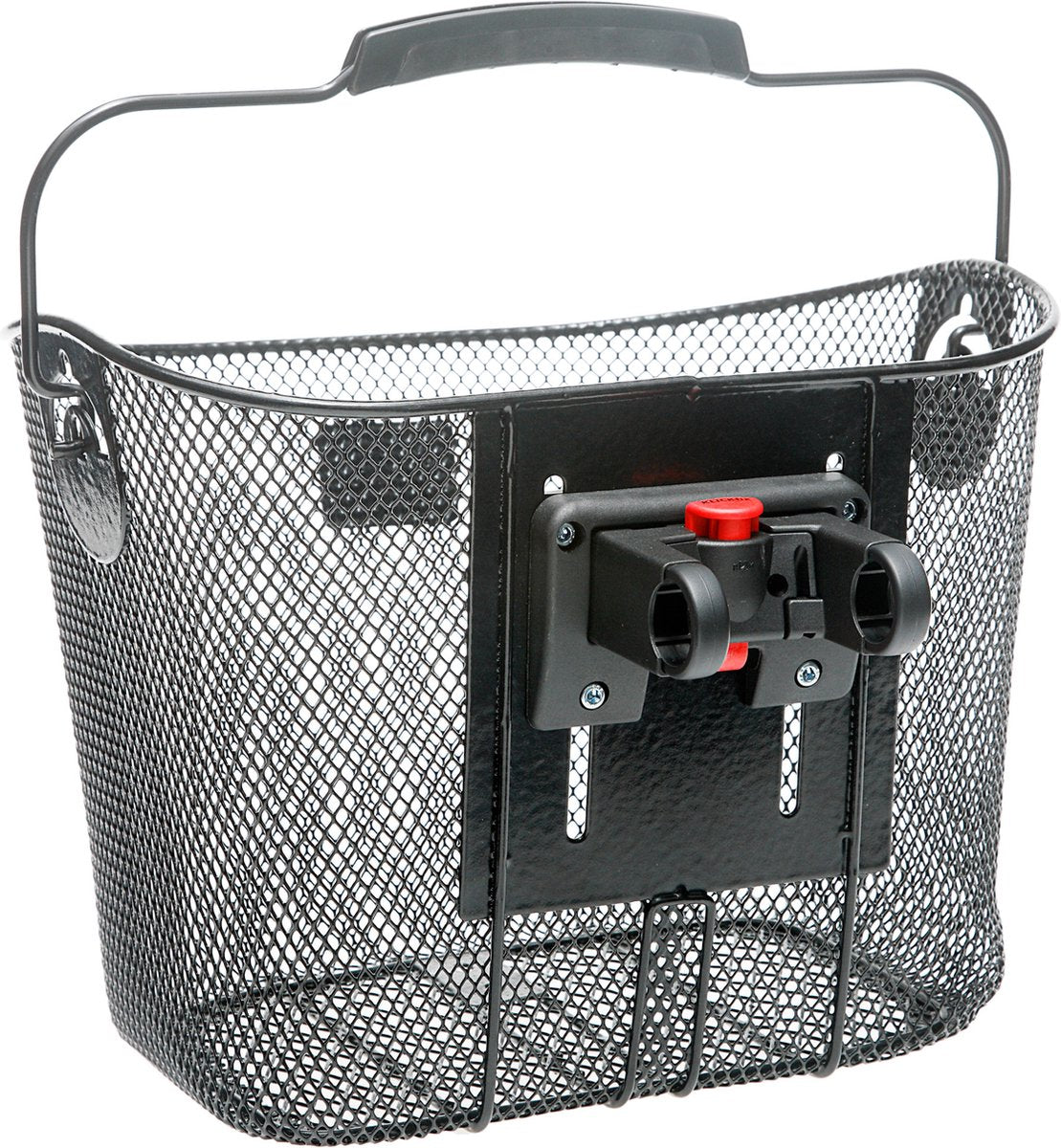 Newlooxs Tuscany Klickfix - panier à vélo amovible - guidon - 19 litres - acier - noir