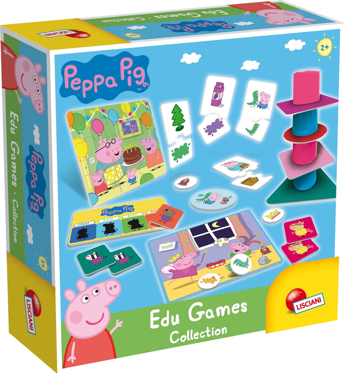 Jeux éducatifs de Lisciani Peppa Pig