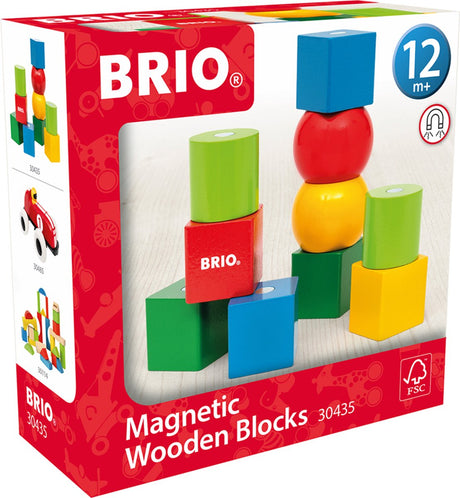 Ravensburger Brio - 30435 blocs en bois avec aimants | blocs de construction jouets pour enfants à partir de 12 mois