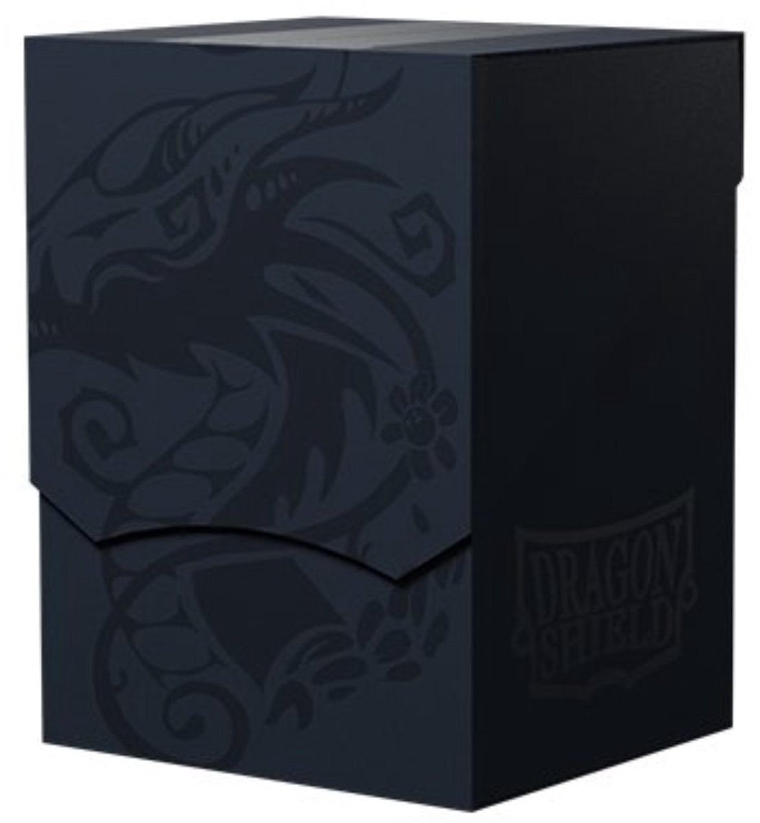 Bouclier dragon Asmodee - coque de deck boite bleu nuit