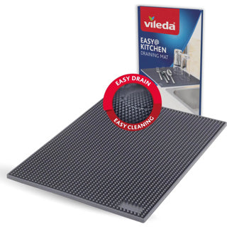Vileda afdruipmat 40x30 cm | 2 stuks