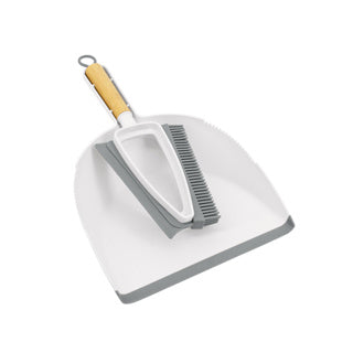 Nettoyer la pelle à poussière et la brosse en silicone | 3 pièces
