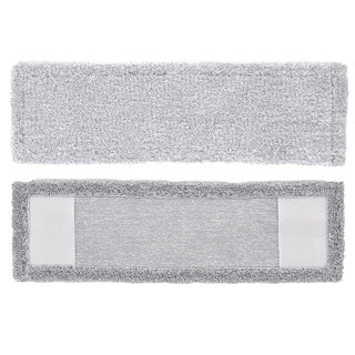 Clean home serpillières en microfibre gris clair 2 pièces | 3 pièces