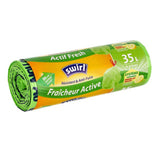 Swirl indéchirable anti-fuite actiffresh 35l 9 pièces