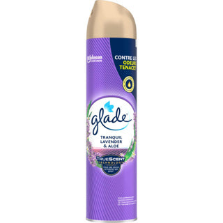 No brand glade aérosol tranquille lavande aloès | 4 pièces
