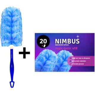 Recharge plumeau magique Nimbus 20 pièces + manche
