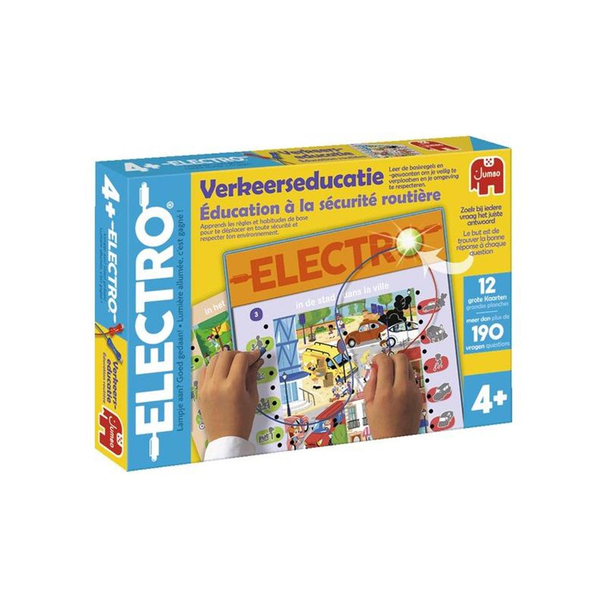 Jeu éducatif géant sur la circulation électrique