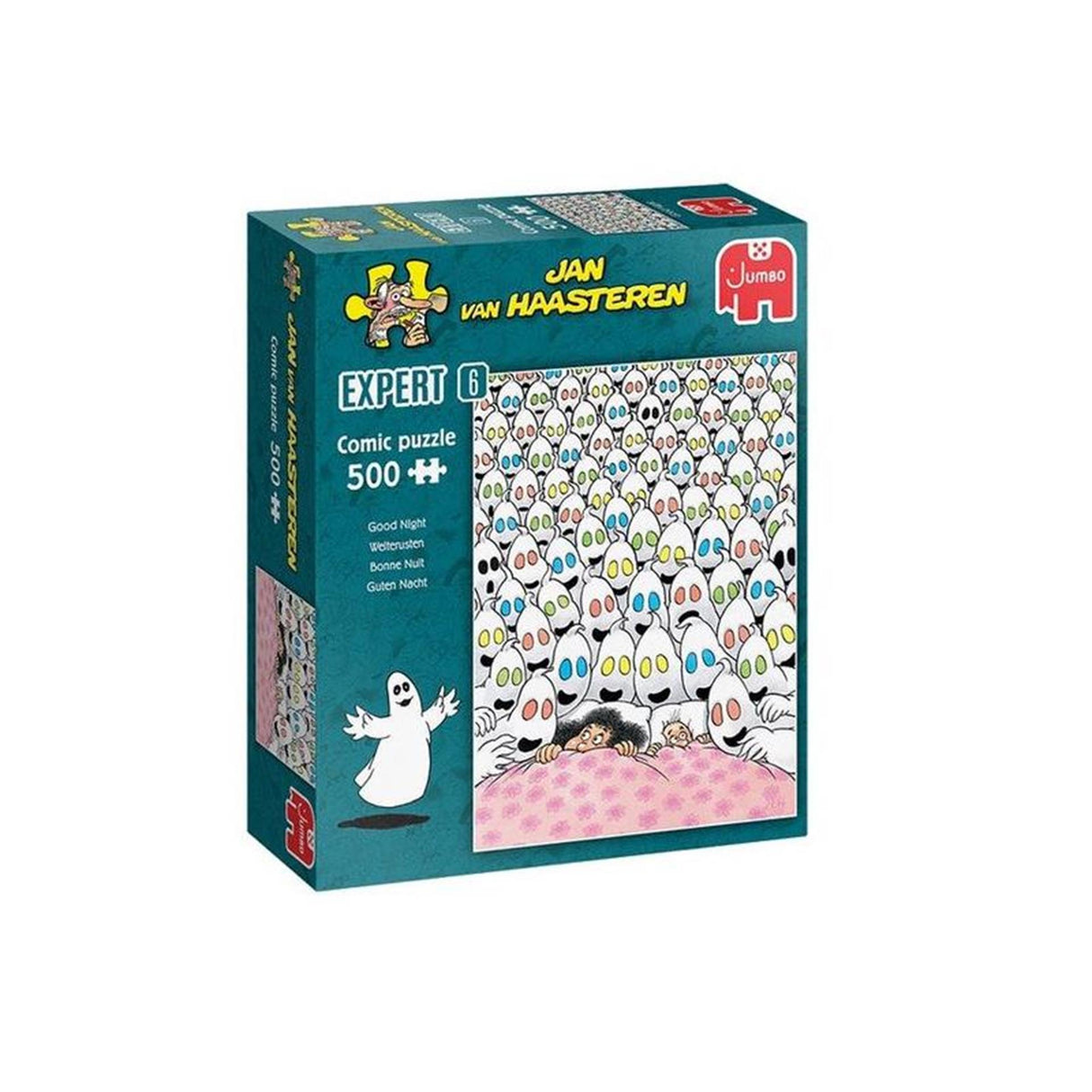 Puzzle Jumbo Jan van Haasteren - expert 6 bonne nuit, 500 pcs.