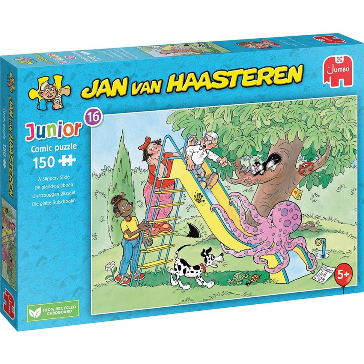 Jan van Haasteren junior - le toboggan glissant, 150 pcs.