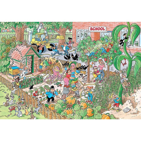 Jan van Haasteren junior - le jardin de l'école, 360e.