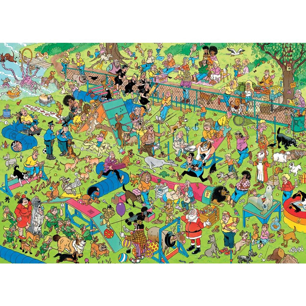 Jan van Haasteren - cours pour chiens, 1000 pcs.