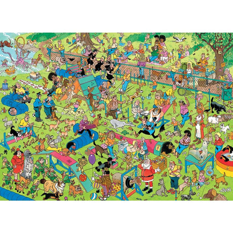 Jan van Haasteren - cours pour chiens, 1000 pcs.