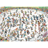 Puzzle Jan van Haasteren - skateboard dans le bol, 1000 pcs.